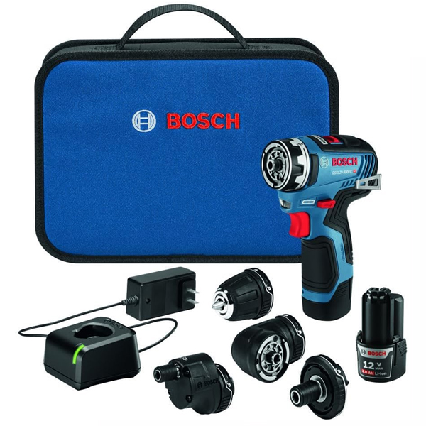 Prime members: Bosch 12V Max EC brushless 5-in-1 drill/driver kit with batteries for $99