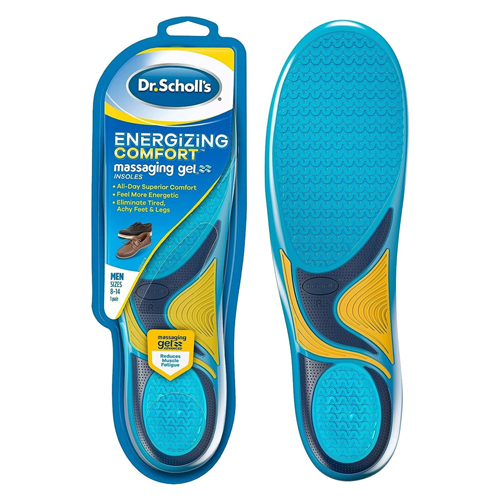 Dr. Scholl’s Energizing Comfort everyday insoles with Massaging Gel for $8