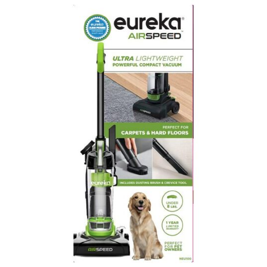 Eureka Airspeed bagless upright vacuum cleaner for $44
