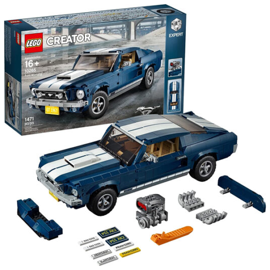 Lego Creator Expert Ford Mustang building set for $136
