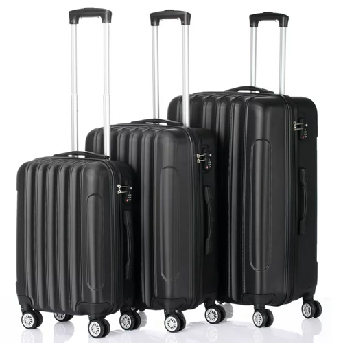 Zimtown 3-piece nested spinner suitcase luggage set for $90