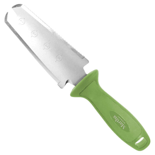 Martha Stewart Hori garden knife with serrated & sharp edges for $8