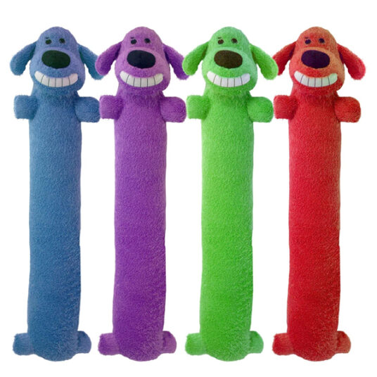 Multipet’s original loofa jumbo dog toy for $3