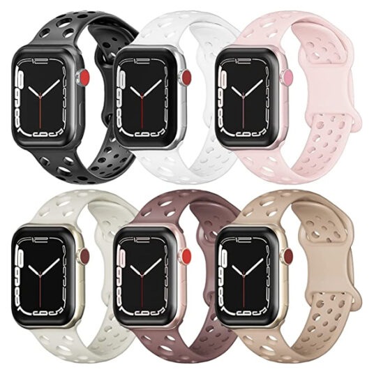 Take 50% off select 6-packs of Apple Watch bands