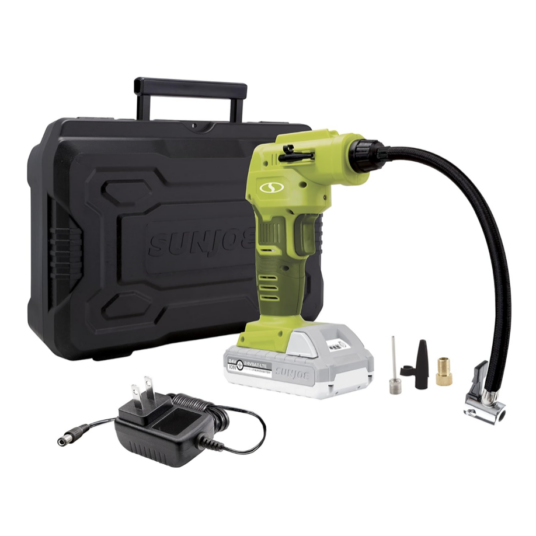 Prime members: Auto Joe 24-Volt IONMAX cordless portable air compressor kit for $27