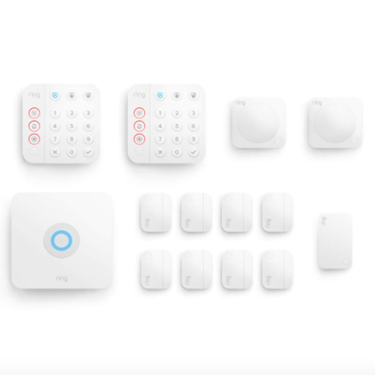 14-piece Ring alarm home security kit for $198