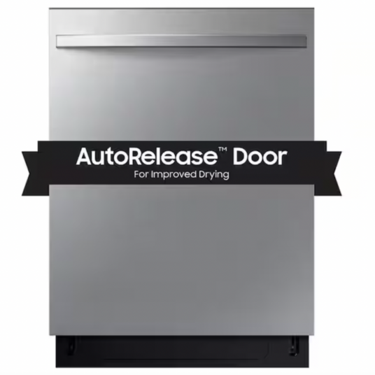 24″ Samsung 51 dBA stainless steel dishwasher for $498