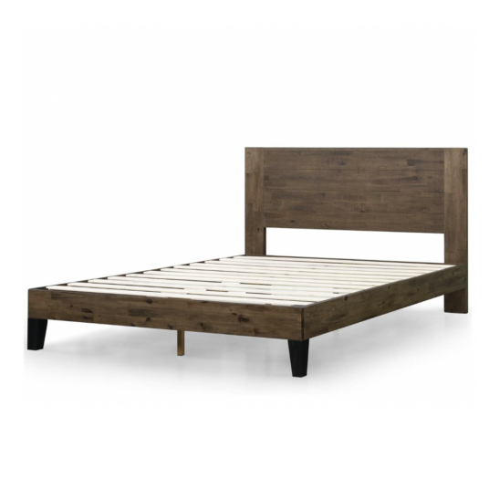 Prime members: Zinus Tonja queen wood platform bedframe with headboard for $149
